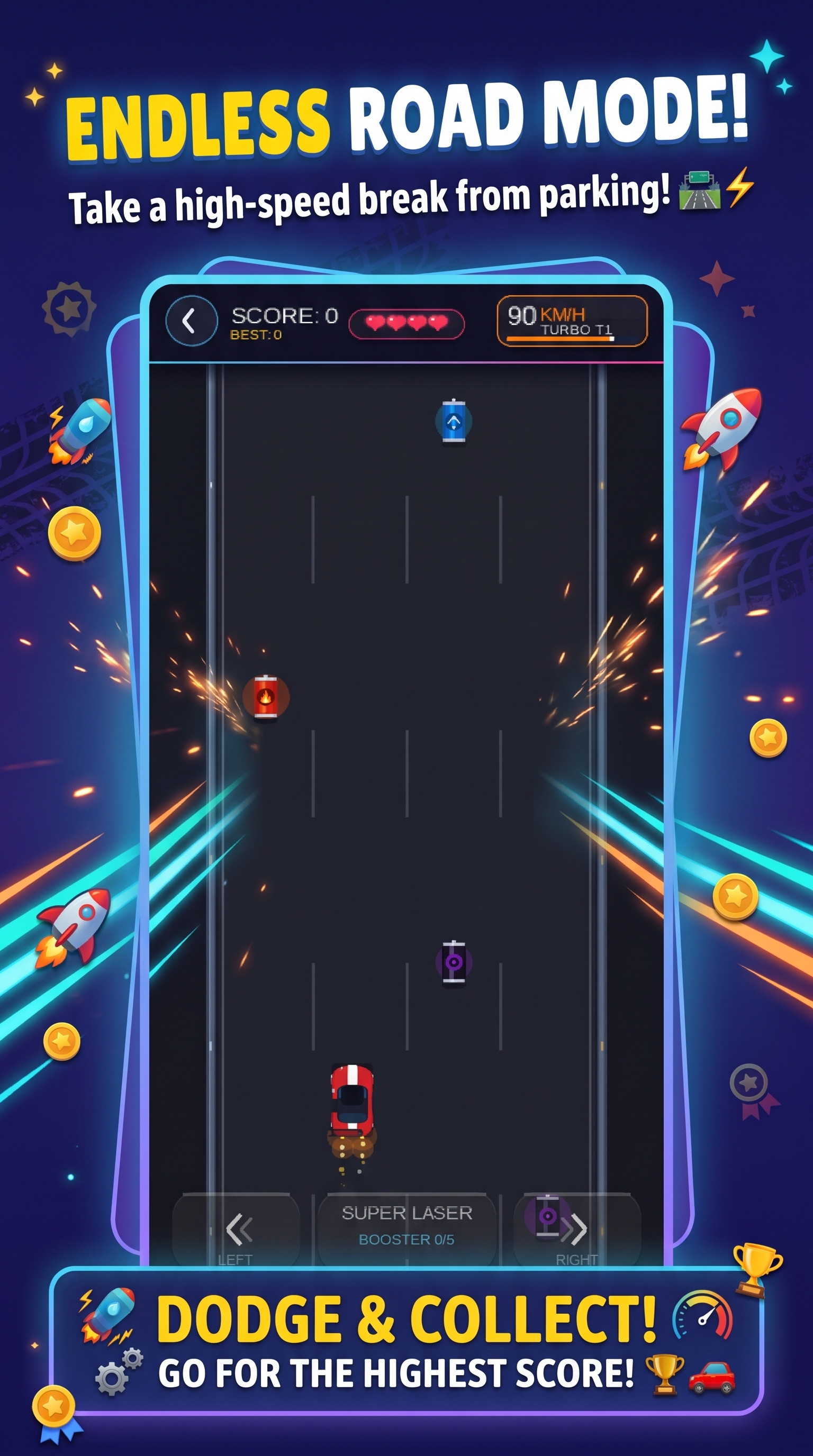 Parking One - Endless Highway Mode